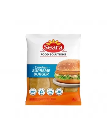 CHICKEN BURGER SUPREME 2 KG SEARA