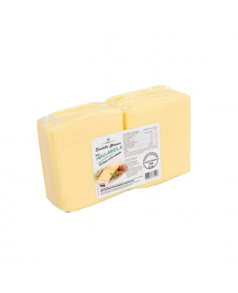 QUEIJO MUSSARELA FATIADO 1 KG SMG