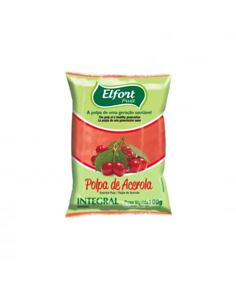 POLPA DE ACEROLA 100 G ELFORT FRUIT