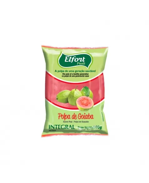 POLPA DE GOIABA 100 GR ELFORT FRUIT