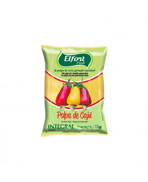 POLPA DE CAJU 100 GR ELFORT FRUIT