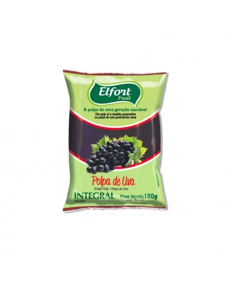 POLPA DE UVA 100G ELFORT FRUIT