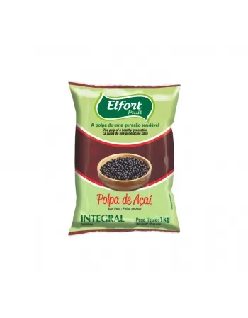 POLPA DE AÇAI 1KG ELFORT FRUIT