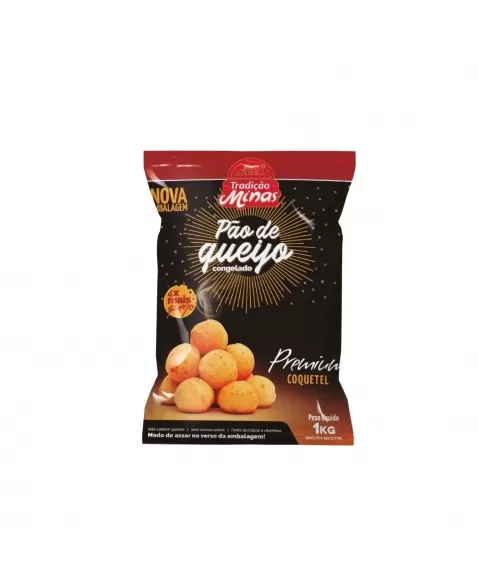 PÃO DE QUEIJO TRAD MINAS PREMIUM COQ.1KG