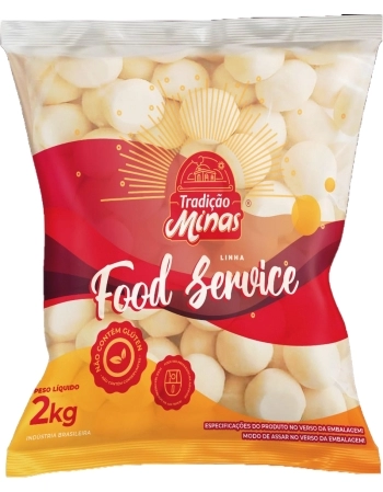 PAO DE QUE. TRAD. MINAS - FOOD SERVICE - TRAD. - 100G