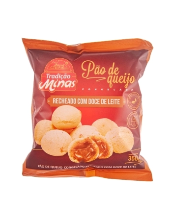 PÃO DE QUEIJO CONGELADO FOOD SERVICE RECHEADO C/ DOCE DE LEITE