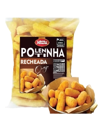 MINI POLENTINHA RECHEADA COM QUEIJO KG