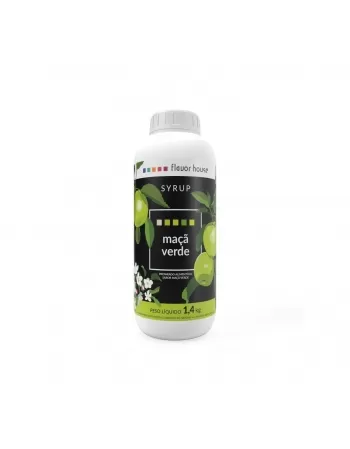 XAROPE MAÇÃ VERDE 1,4KG FLAVOR HOUSE