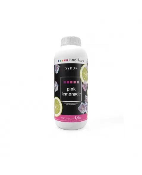 XAROPE ARTESANAL PINK LEMONADE 1,4KG FLAVOR HOUSE